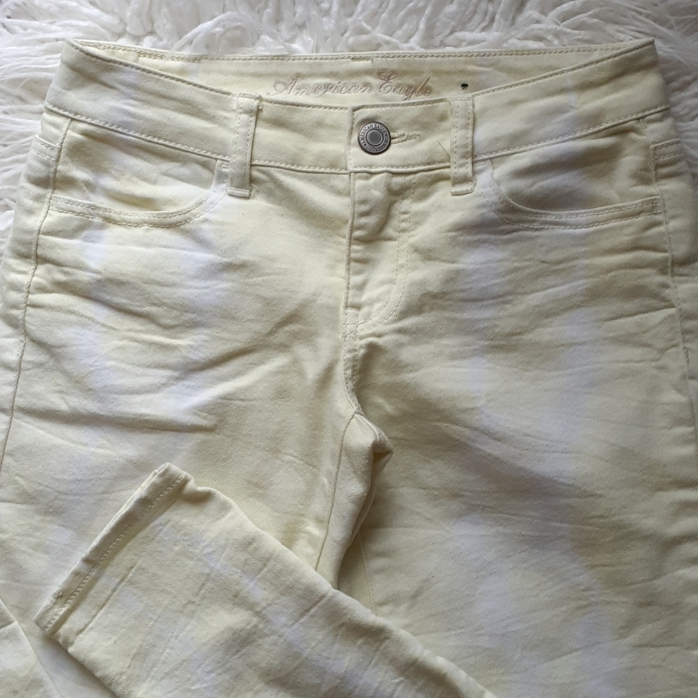 American Eagle stretch skinny tie dye jeans P2582 - Picture 3 of 10